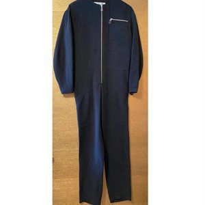 CHRISTIAN DIOR BLACK SILK JUMP SUIT SIZE 2